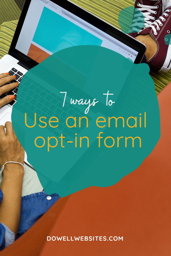 There are a ton of things to consider when it comes to growing your email list, but at the very core, you’ve got to be sure that your dream clients know how they can join your list when they’re visiting your site. Let’s look at the 7 places to put your email opt-in form on your website so that they aren’t overlooked.
